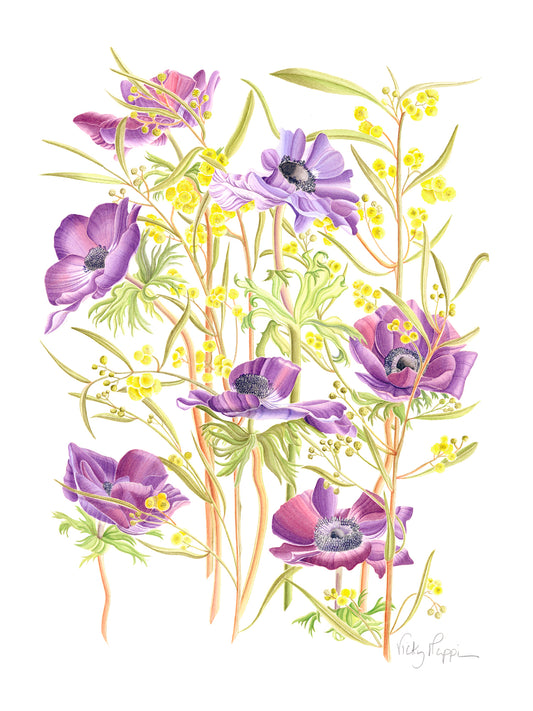 Anemones Print