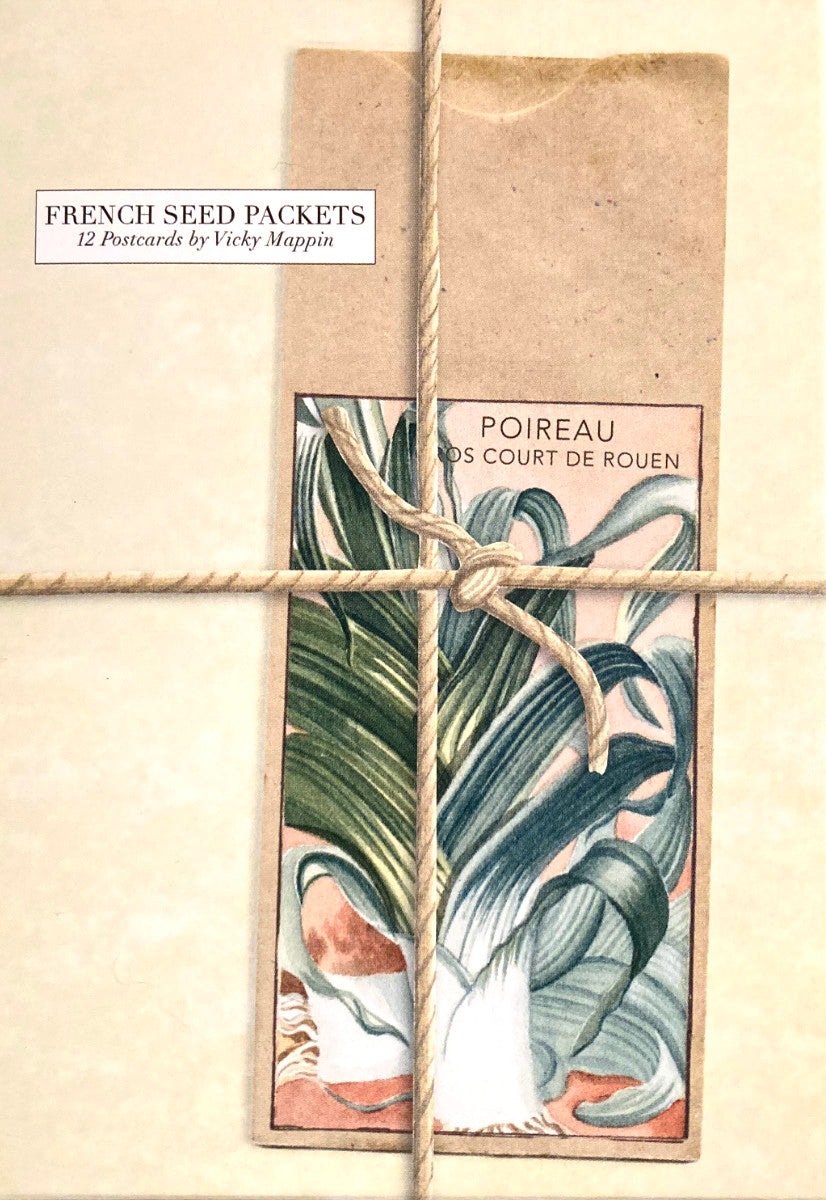 Postcards - French seed packets