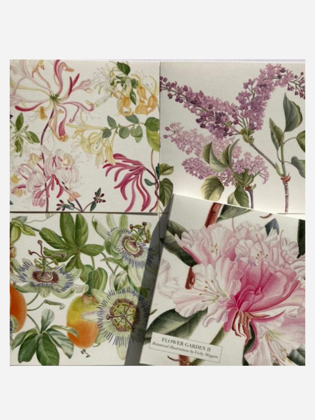Flower Garden Cards - Rhododendron Cover